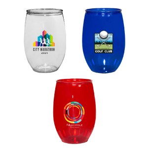 16 Oz. JORNIKOLOR PET Stemless Wine Glass 1 16 Oz. JORNIKOLOR PET Stemless Wine Glass 1