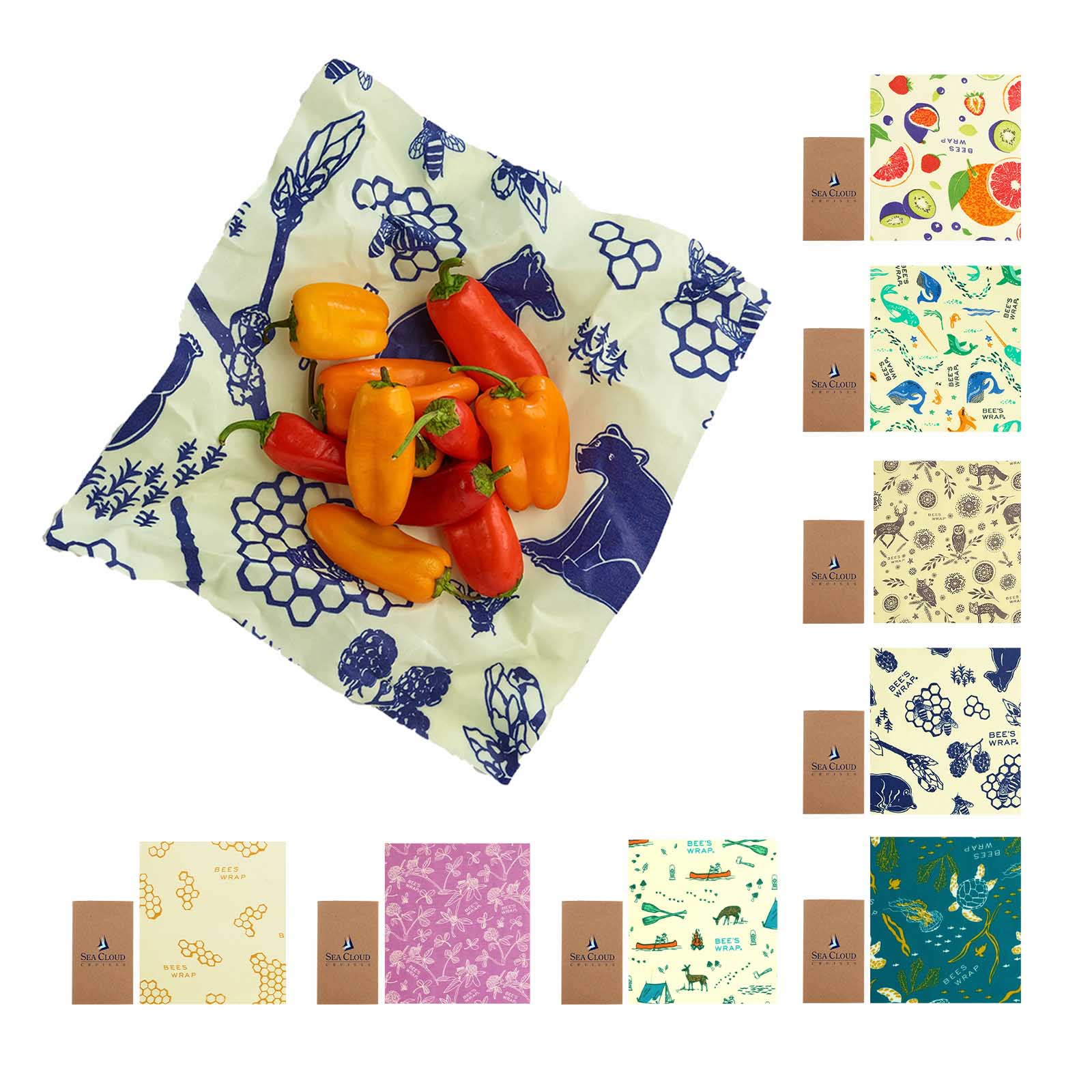 Bee%27s Wrap Single Medium Wrap (10" X 11") 1 Bee%27s Wrap Single Medium Wrap (10" X 11") 1