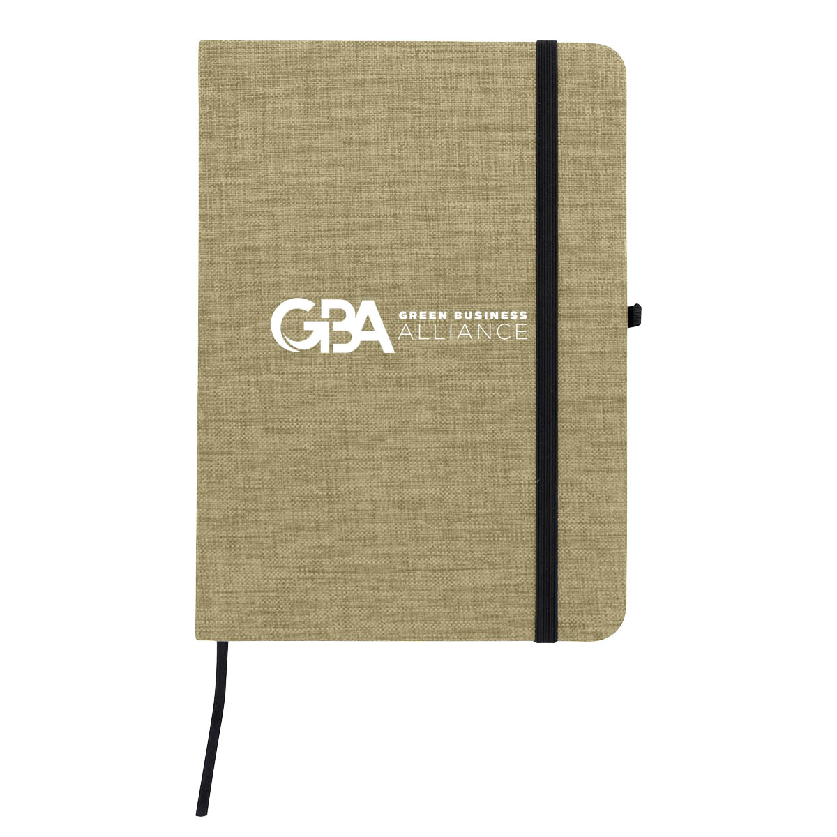 RPET Heathered Journal w/Pen Loop 1