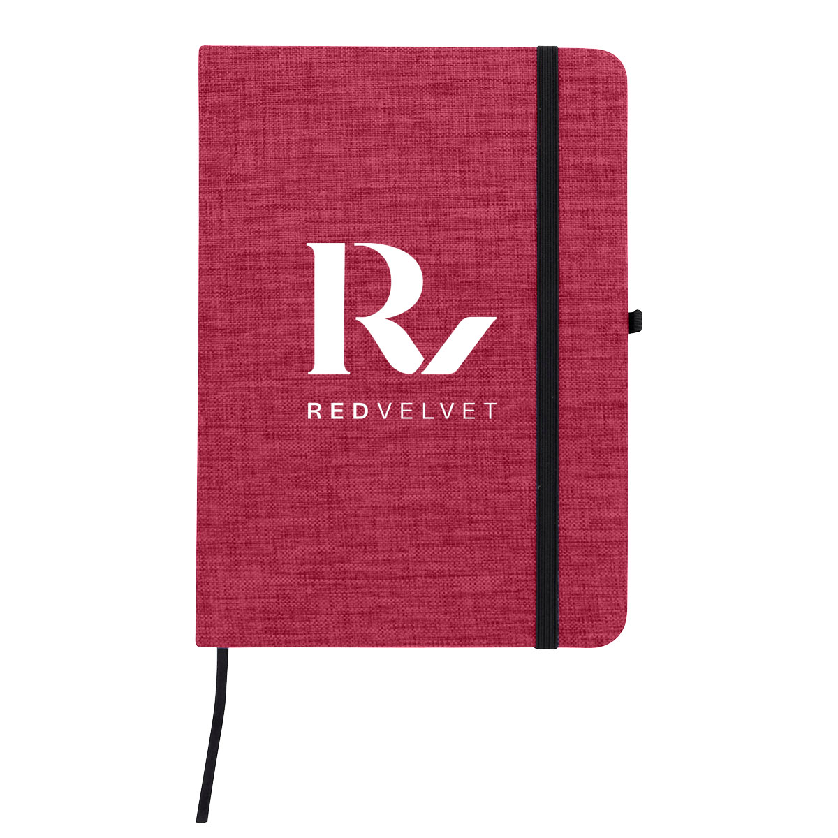 RPET Heathered Journal w/Pen Loop 1