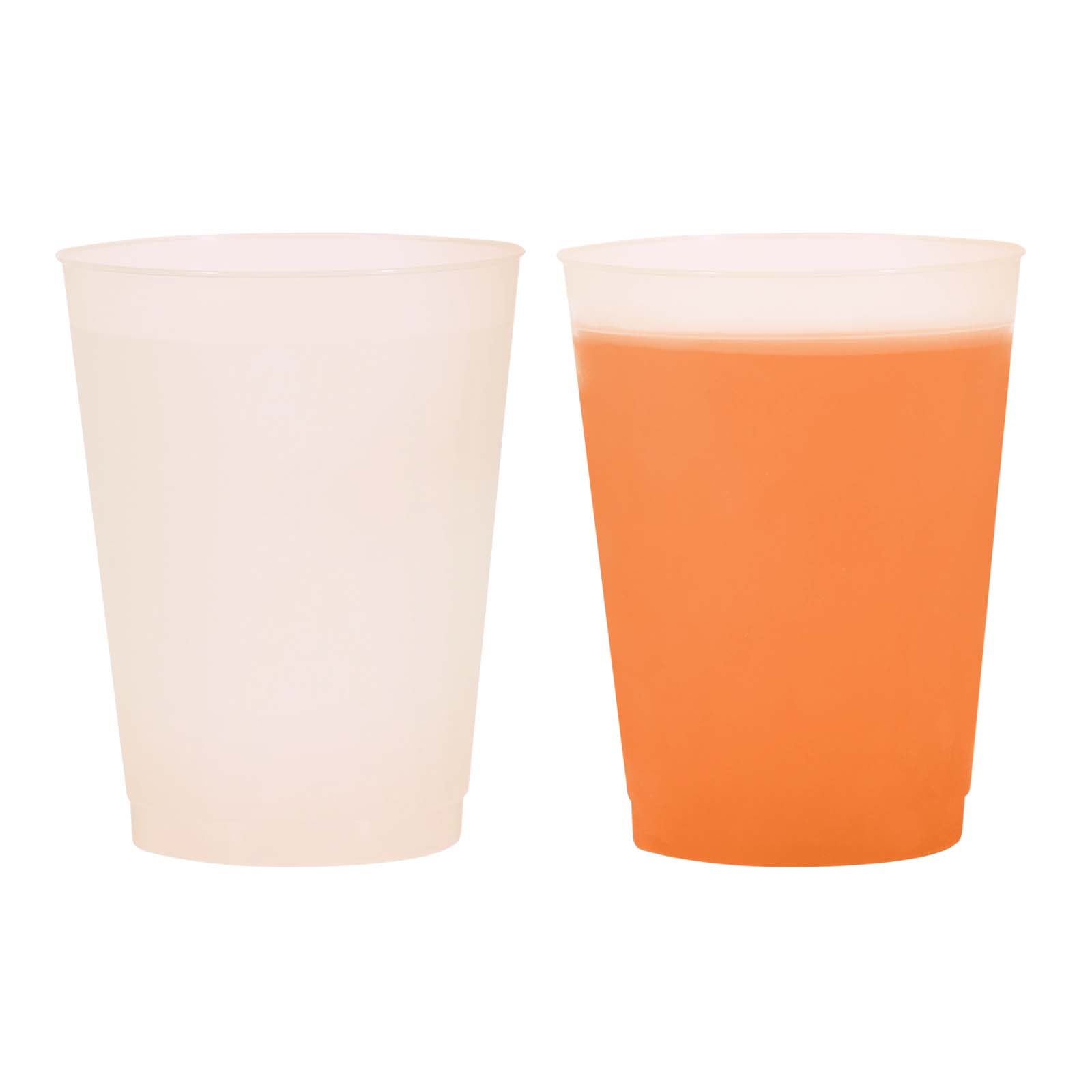 16 oz. Frosted Mood Reusable Flex Stadium Cup 1