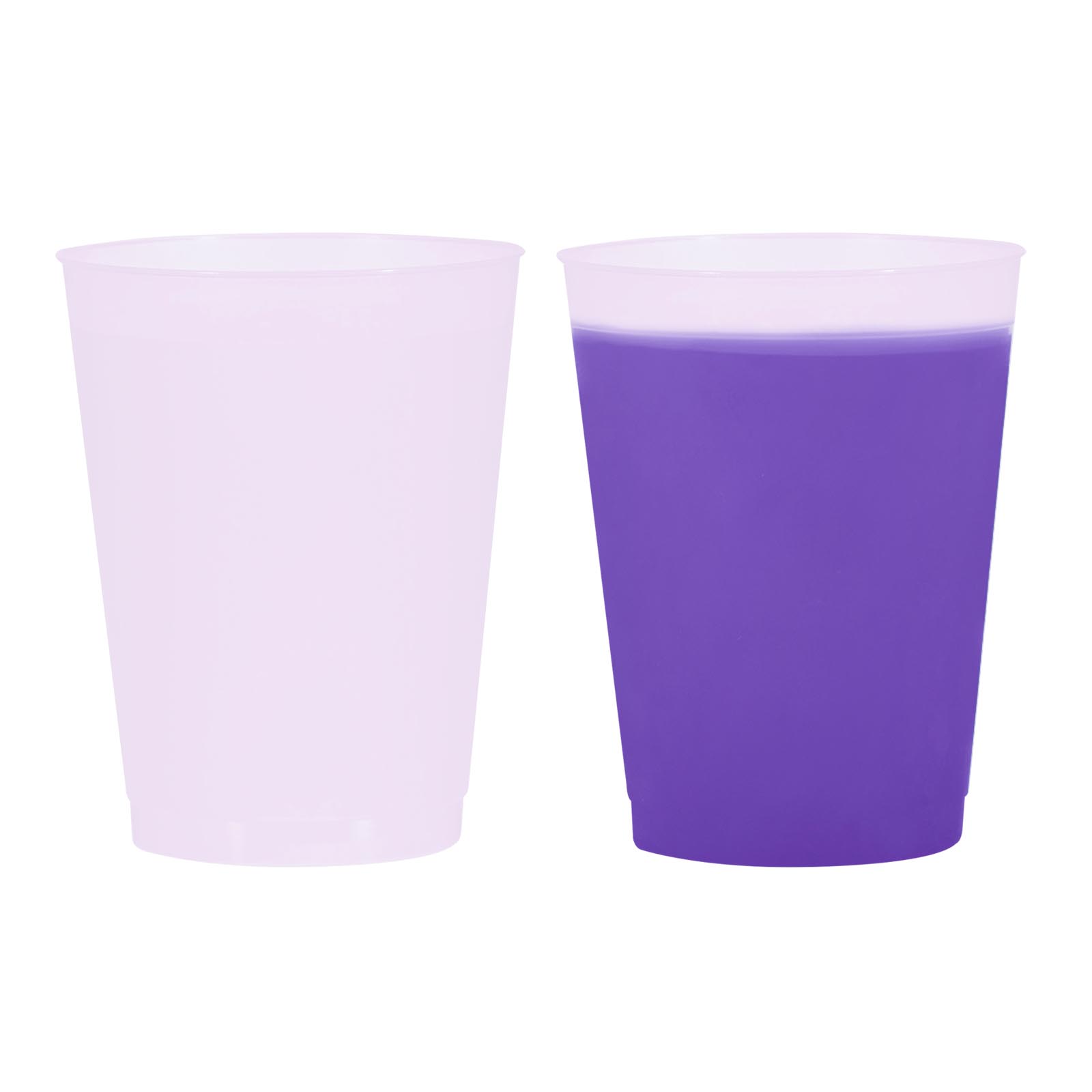 16 oz. Frosted Mood Reusable Flex Stadium Cup 1