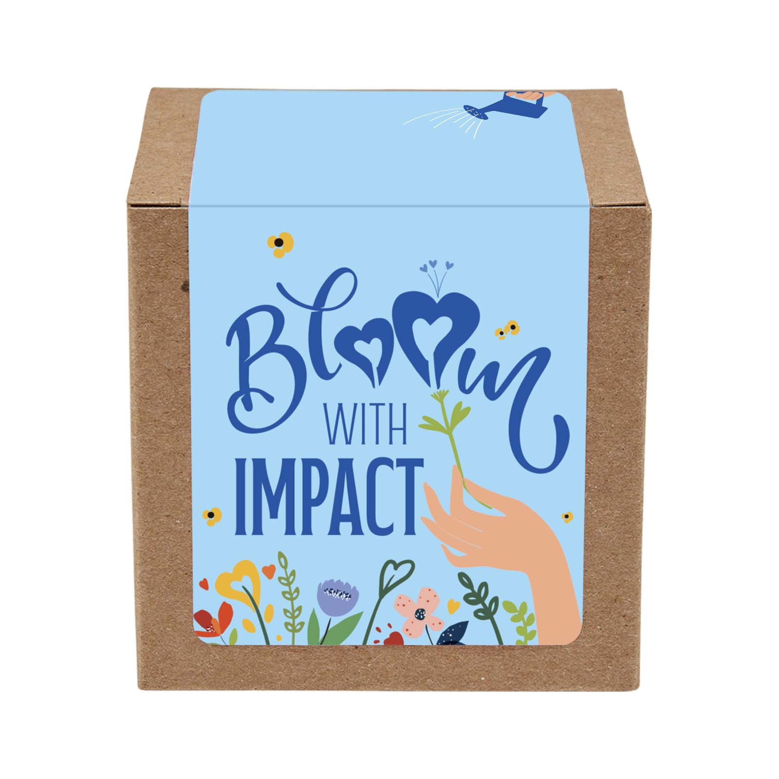 Bloom with Impact in Kraft Gift Box 1