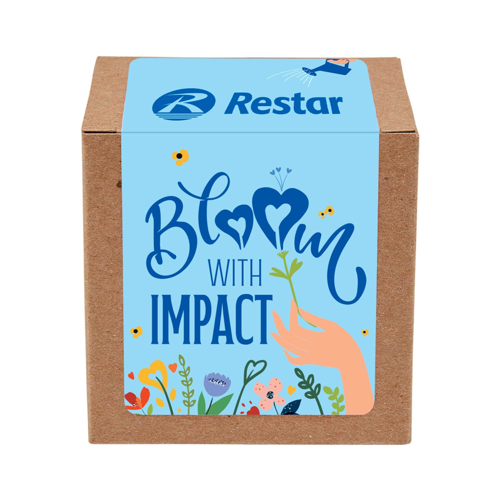Bloom with Impact in Kraft Gift Box 1