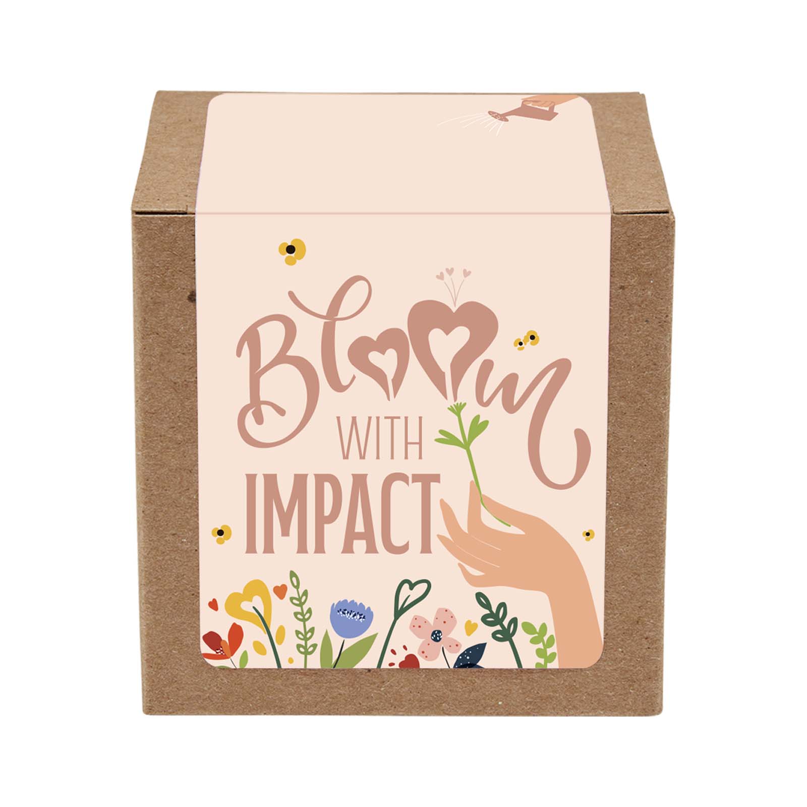 Bloom with Impact in Kraft Gift Box 1