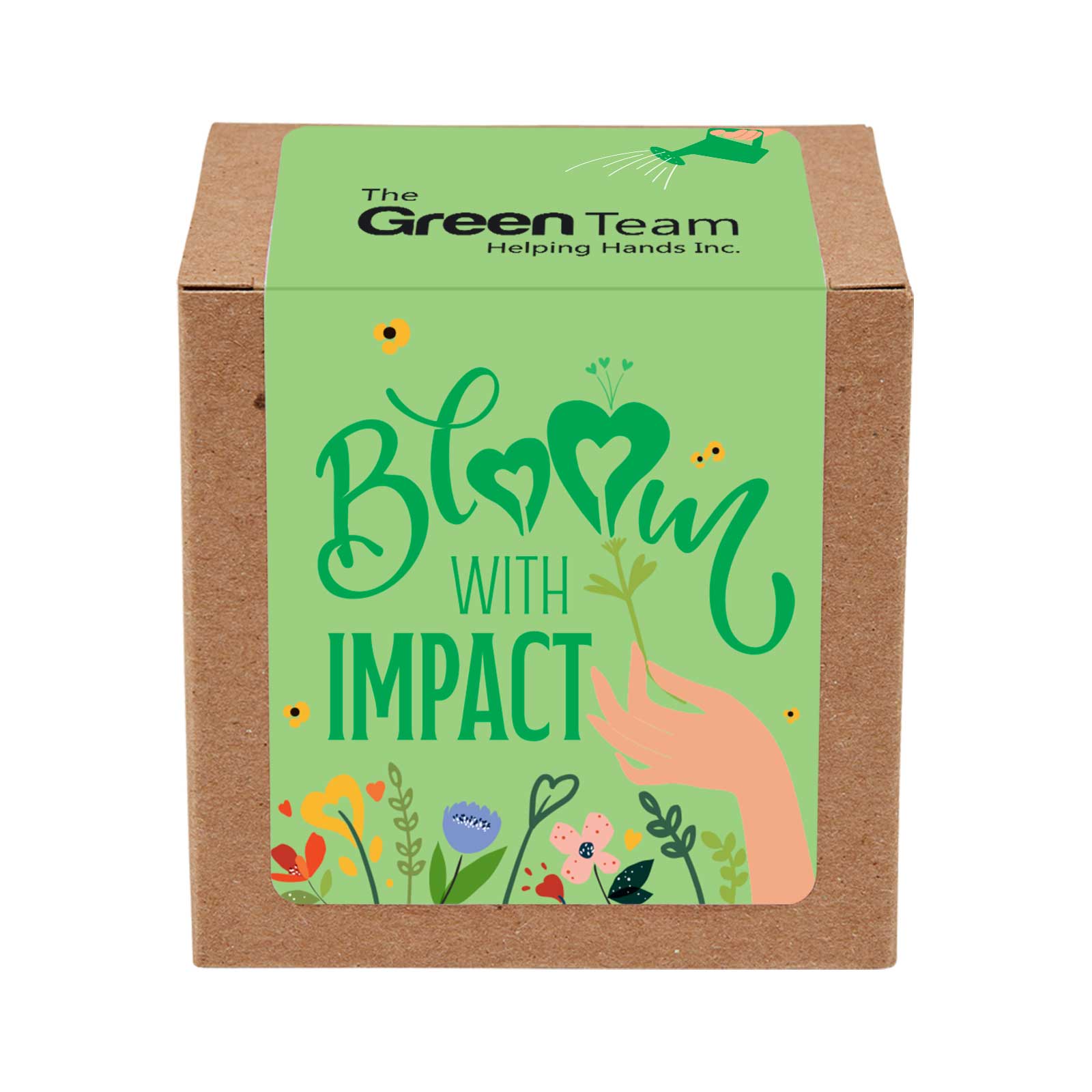 Bloom with Impact in Kraft Gift Box 1