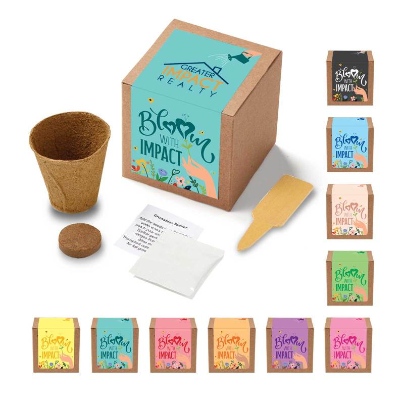 Bloom with Impact in Kraft Gift Box 1 Bloom with Impact in Kraft Gift Box 1