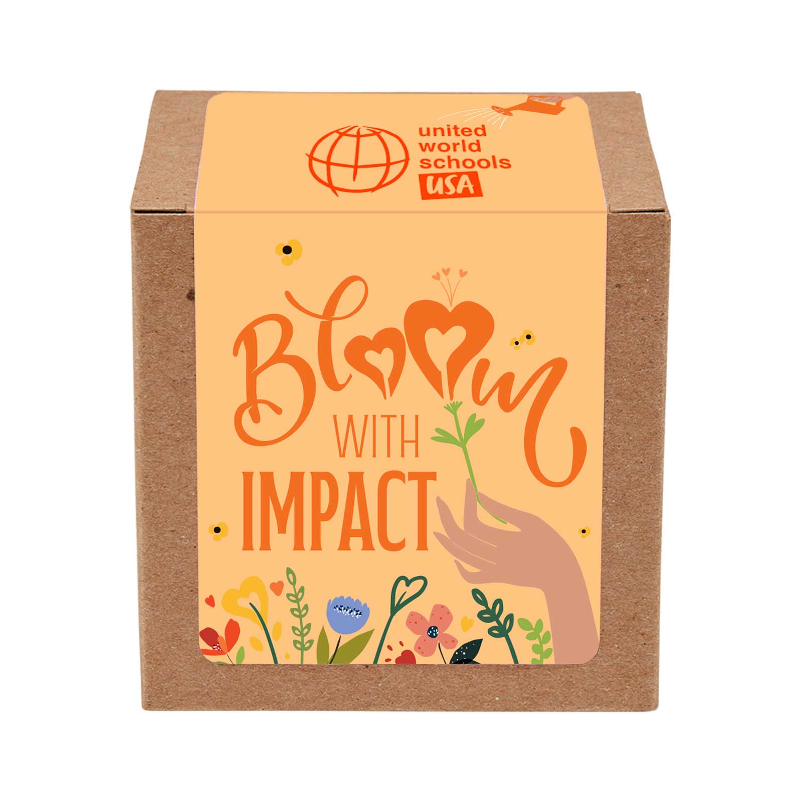 Bloom with Impact in Kraft Gift Box 1