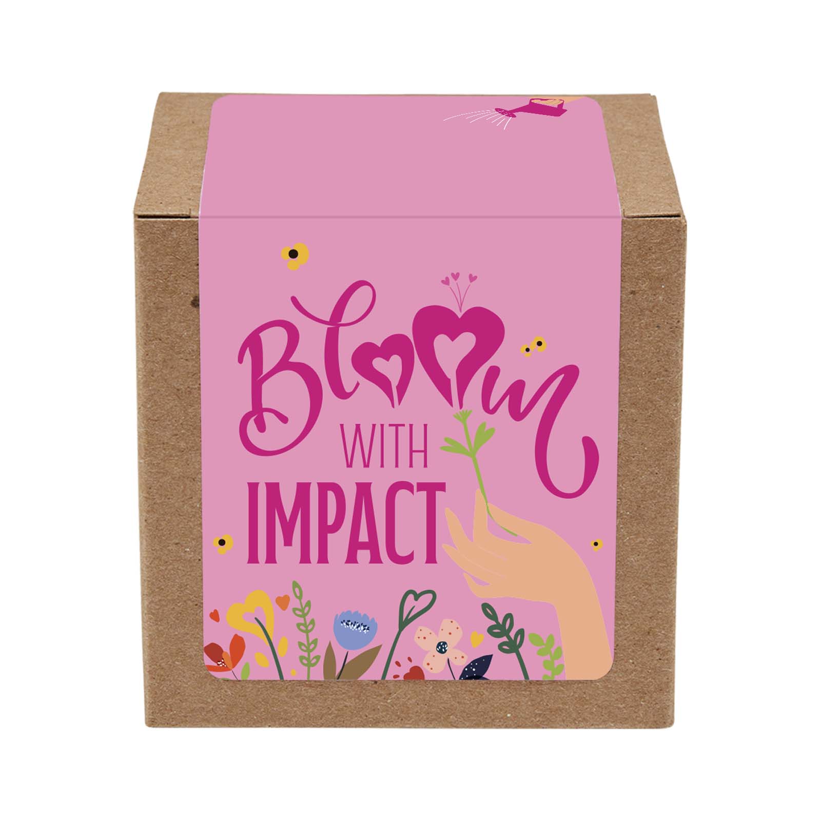 Bloom with Impact in Kraft Gift Box 1