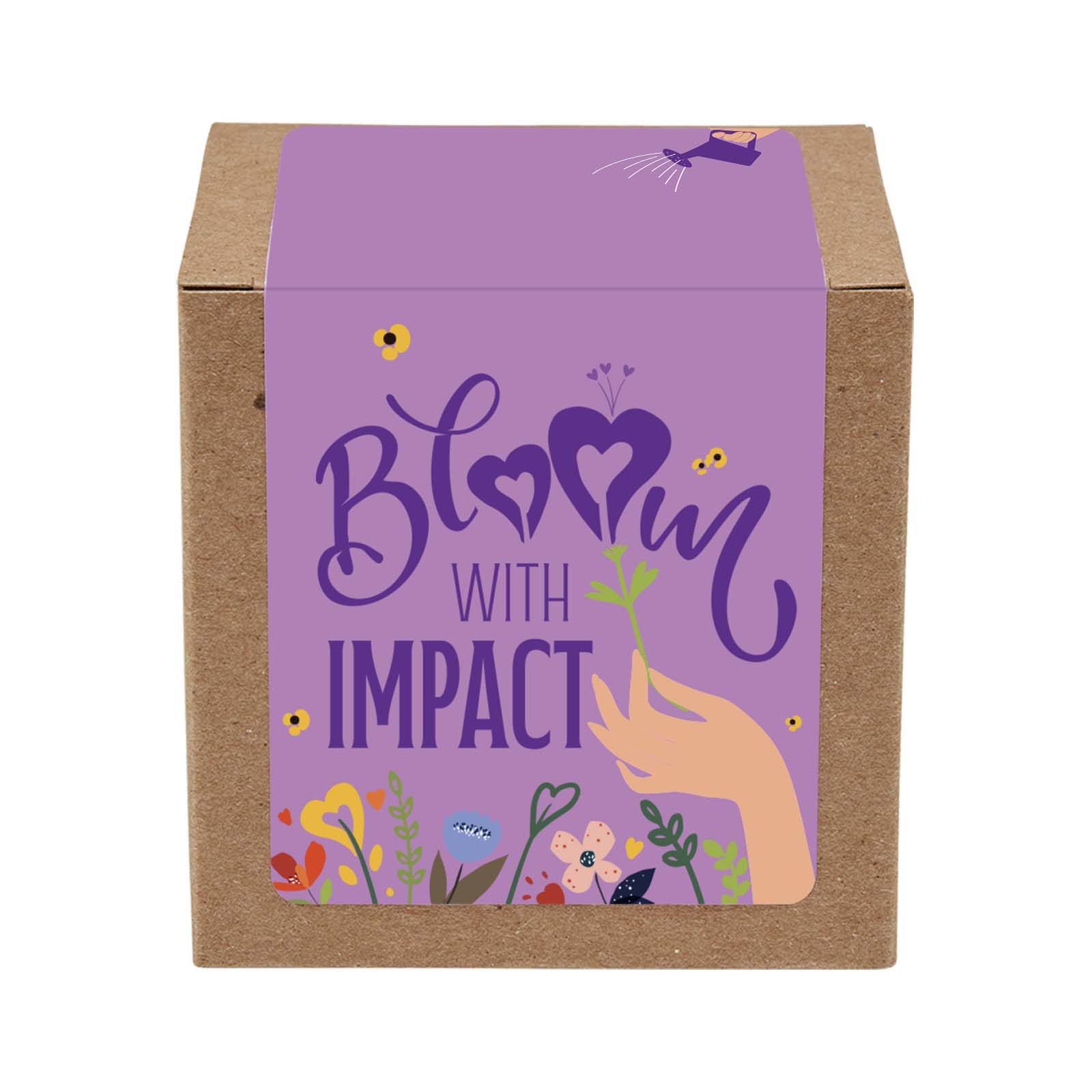 Bloom with Impact in Kraft Gift Box 1