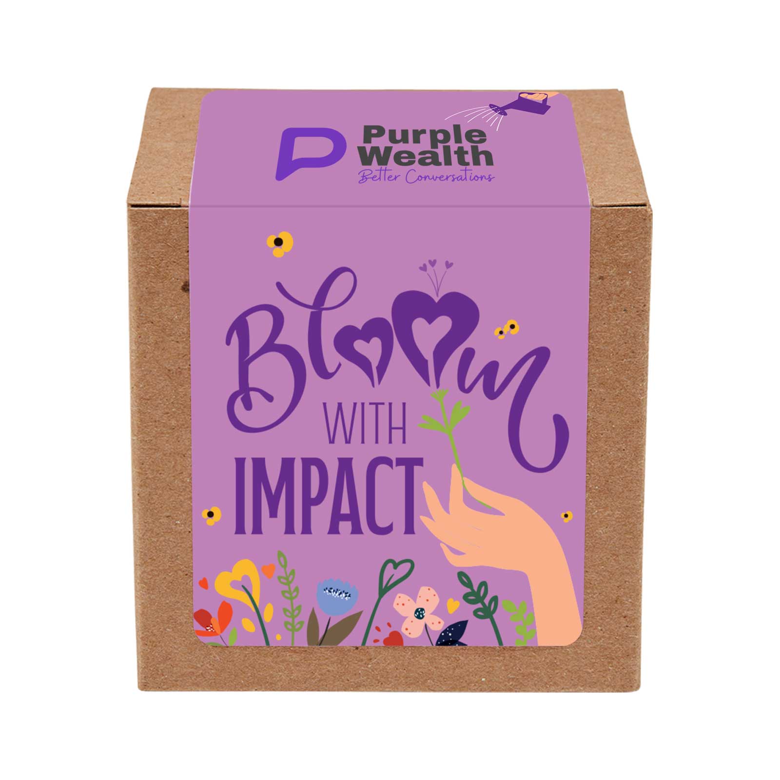 Bloom with Impact in Kraft Gift Box 1