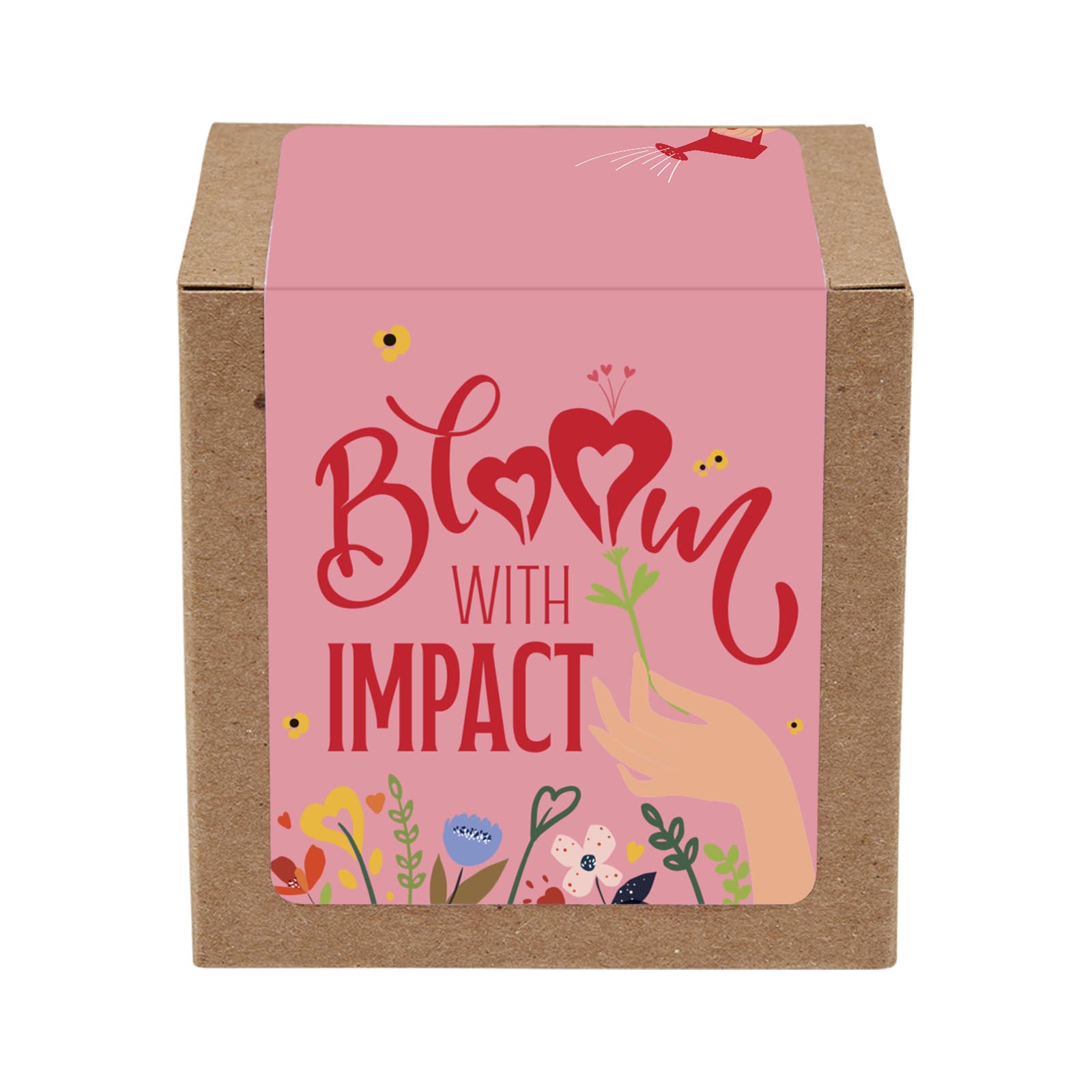 Bloom with Impact in Kraft Gift Box 1