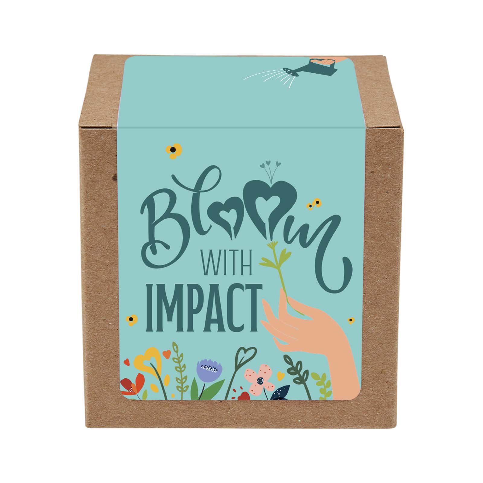 Bloom with Impact in Kraft Gift Box 1