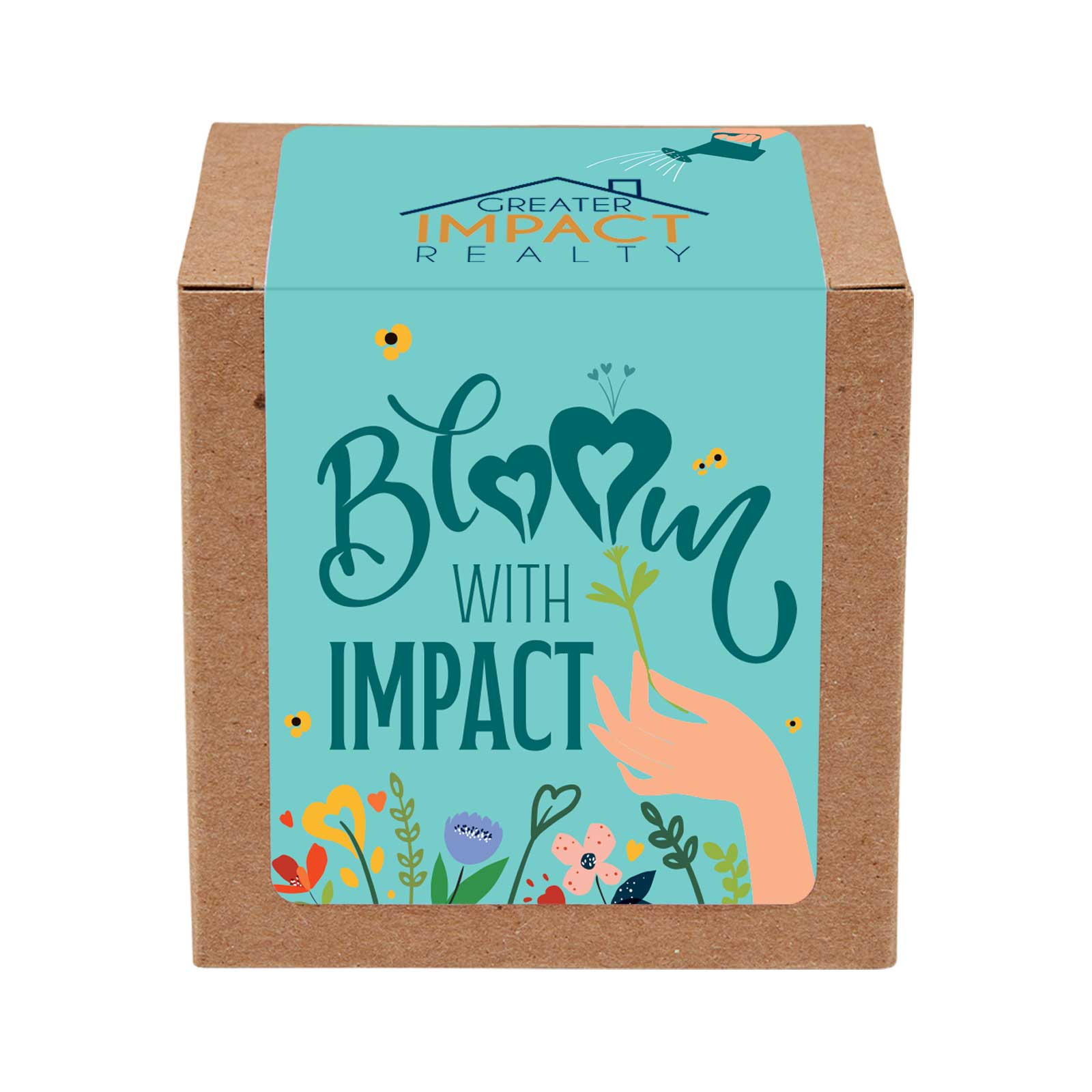 Bloom with Impact in Kraft Gift Box 1