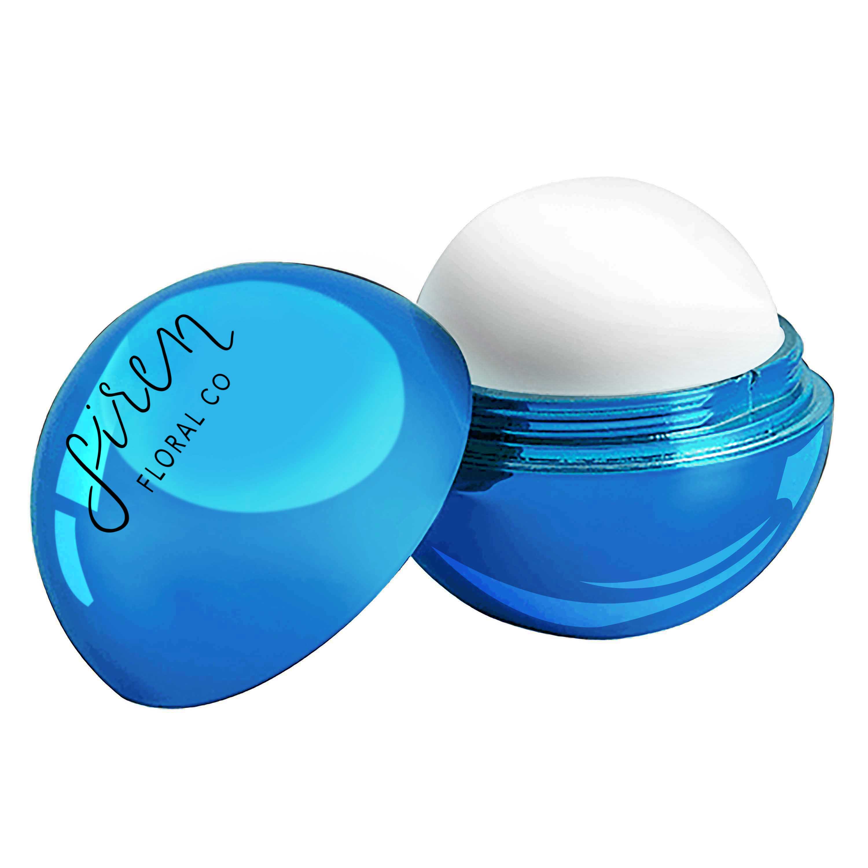 Metallic Finish Round Lip Balm 1