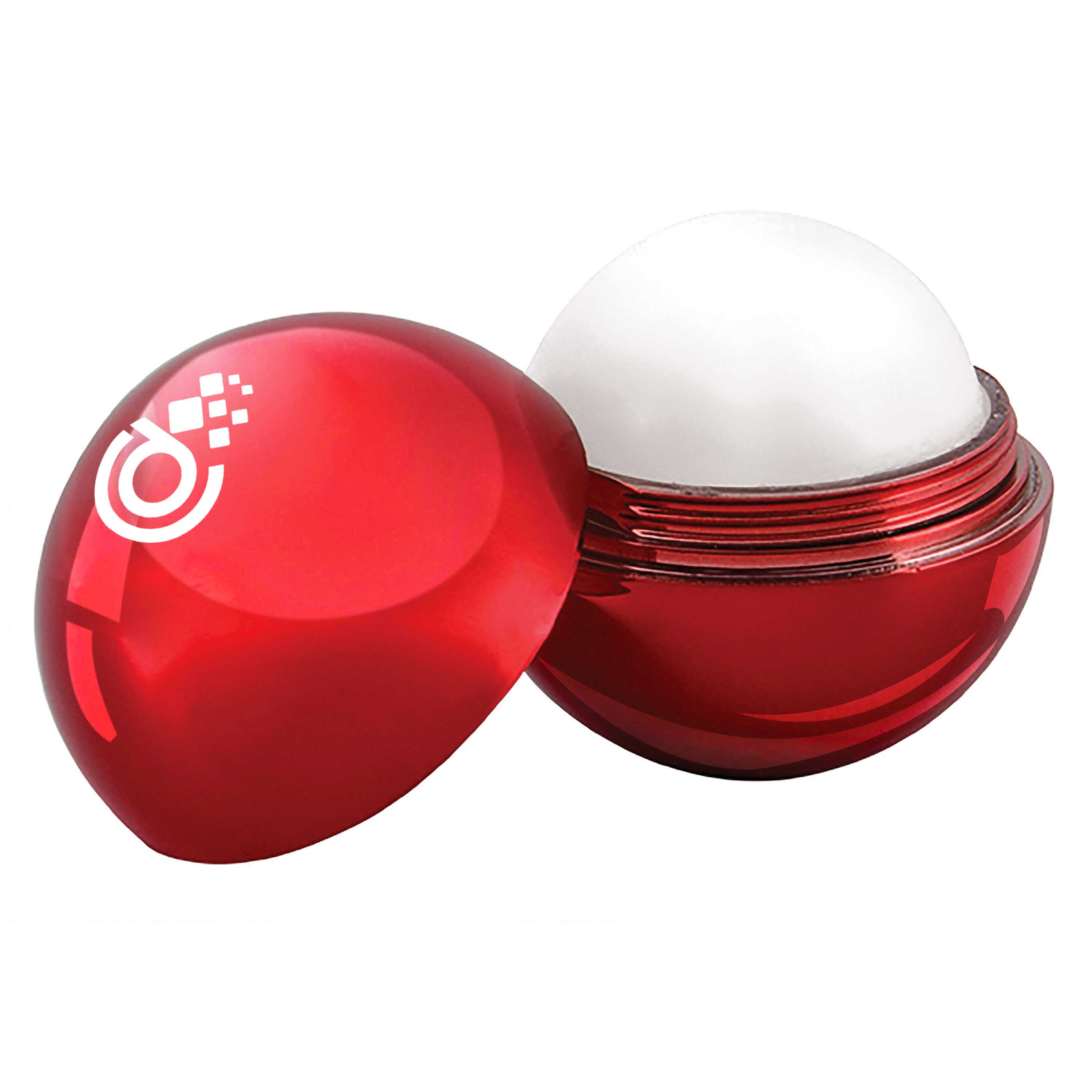 Metallic Finish Round Lip Balm 1
