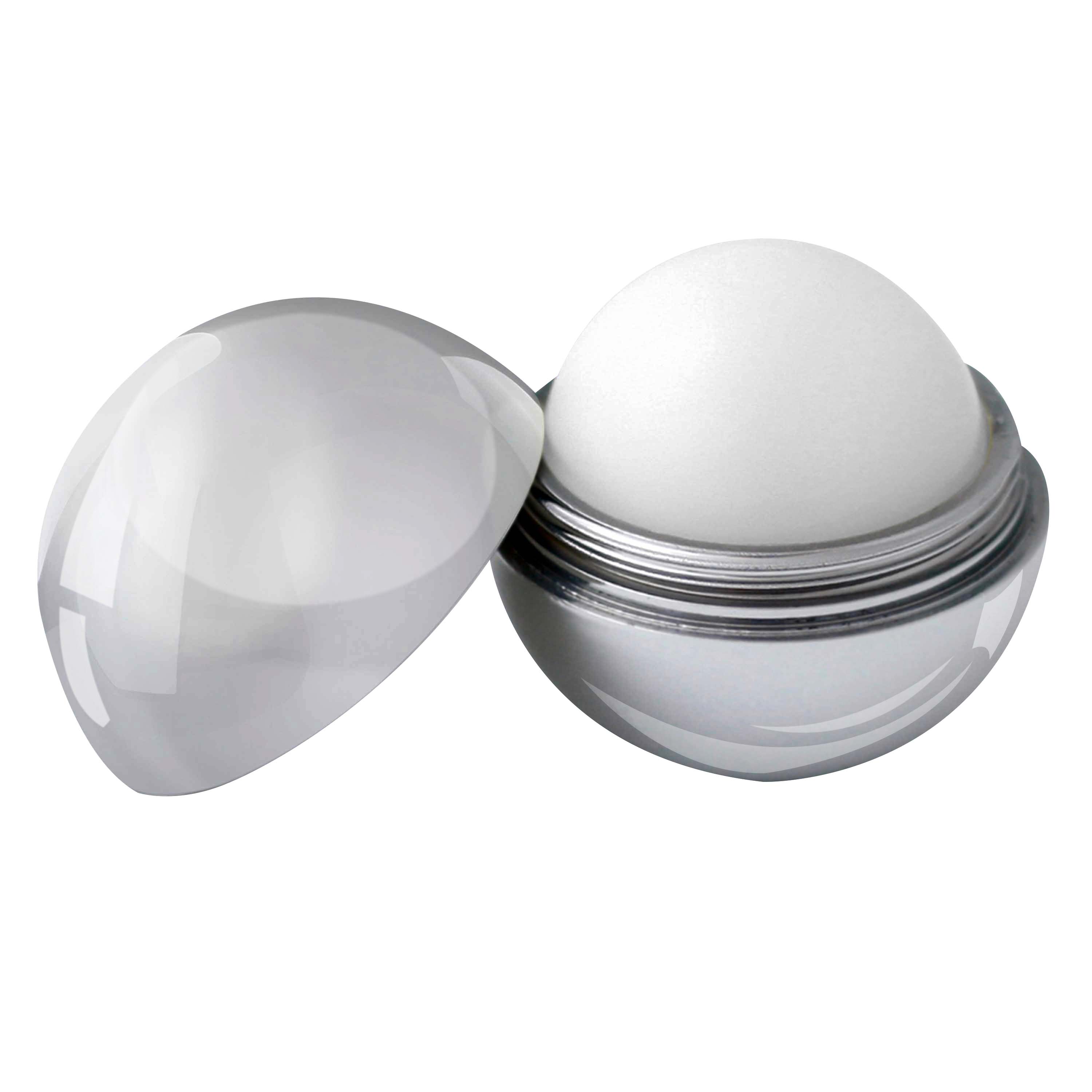 Metallic Finish Round Lip Balm 1