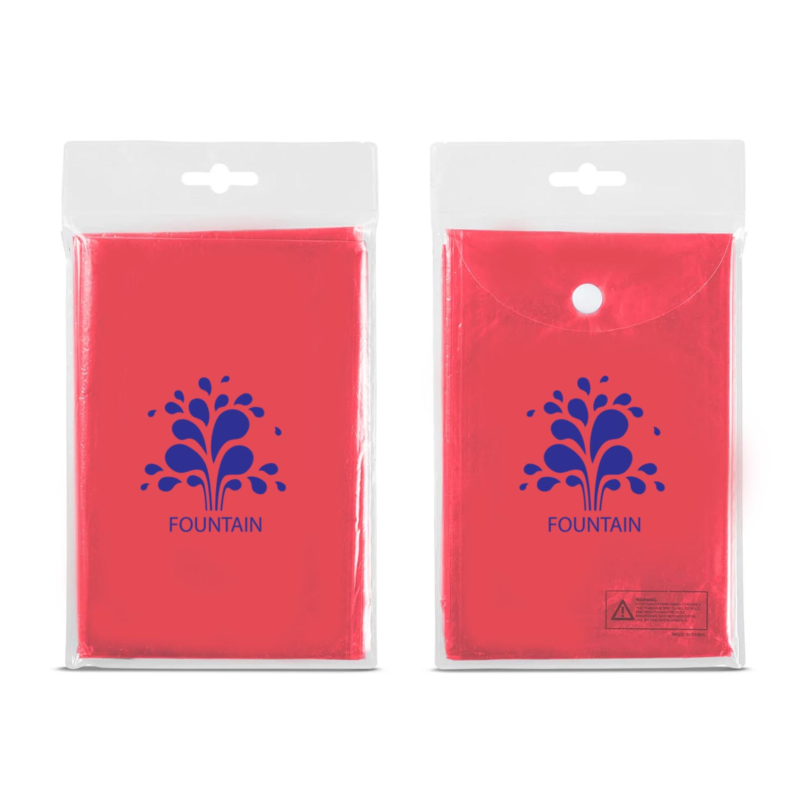 Disposable Rain Poncho 1