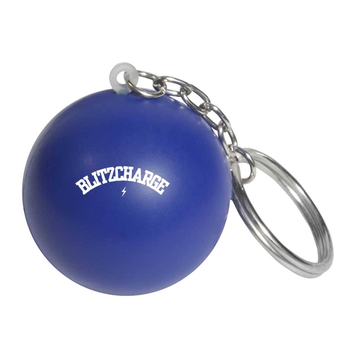 Round Stress Ball Keychain 1