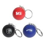 Round Stress Ball Keychain 1 Round Stress Ball Keychain 1