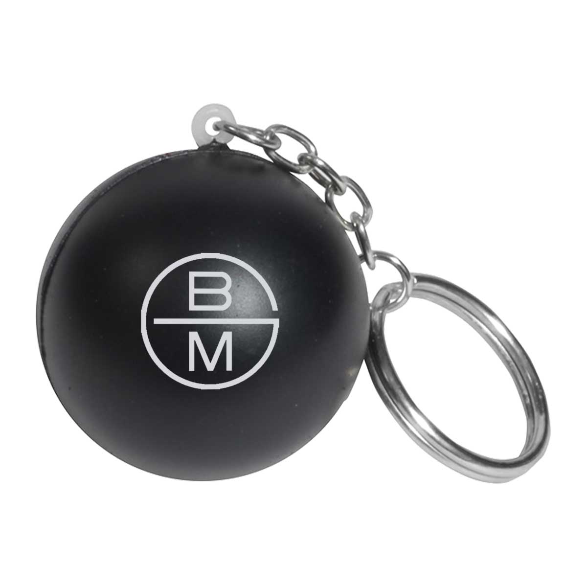 Round Stress Ball Keychain 1