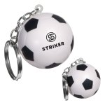 Soccer Ball Stress Reliever Keychain 1 Soccer Ball Stress Reliever Keychain 1