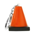 Construction Cone Stress Ball Keychain 2 Construction Cone Stress Ball Keychain 2