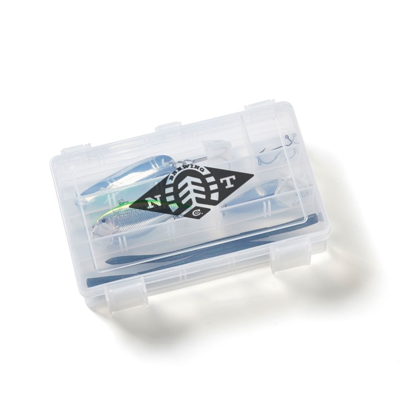 Fishing Tackle Box - Green & Silver Components 1 Fishing Tackle Box - Green & Silver Components 1