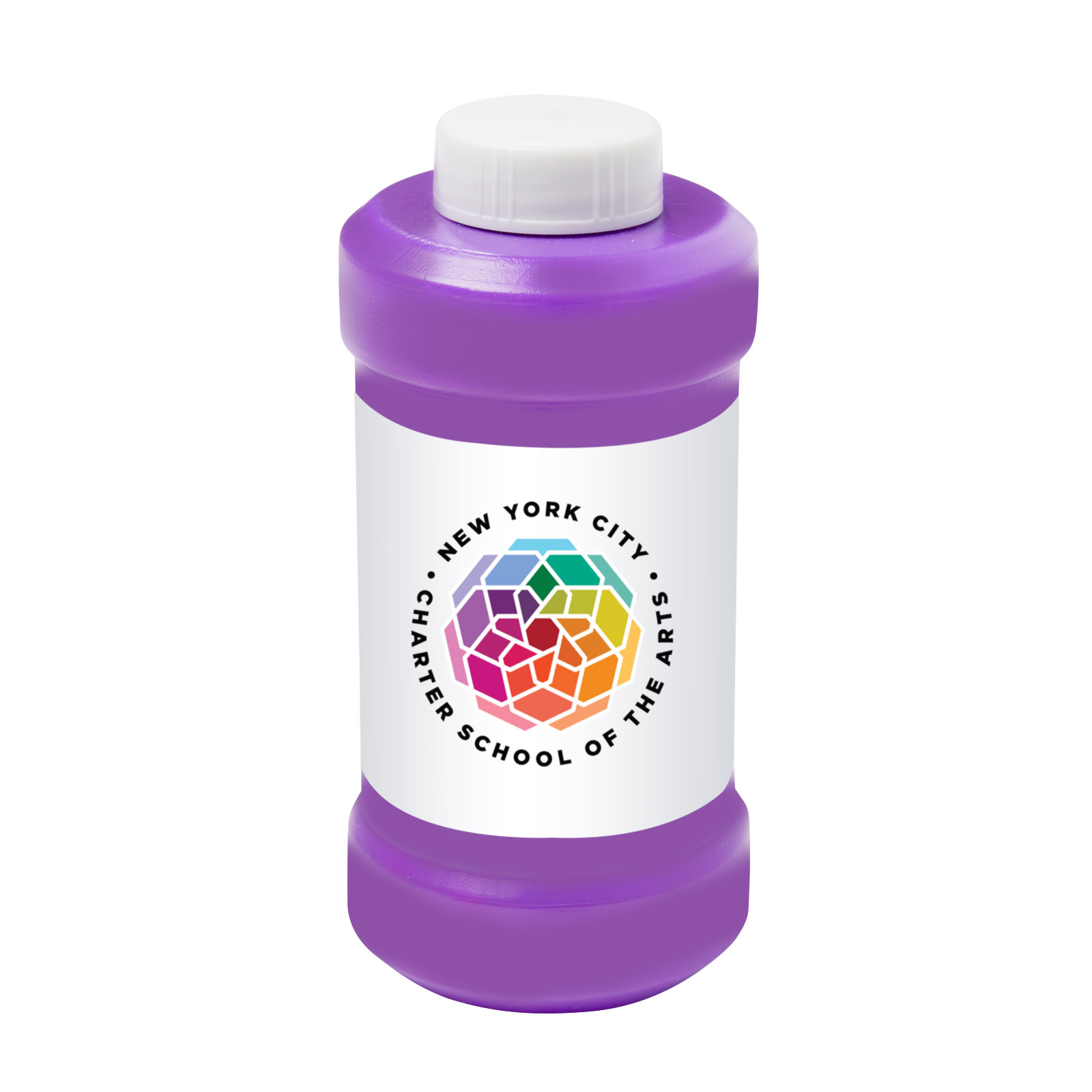 8 Oz. Bubbles w/Full-Color Digital Label 1