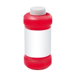 8 Oz. Bubbles w/Full-Color Digital Label - Red 8 Oz. Bubbles w/Full-Color Digital Label - Red