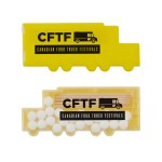 Tractor-Trailer Mints & Picks - Frosted White/Solid Yellow Tractor-Trailer Mints & Picks - Frosted White/Solid Yellow