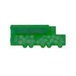 Tractor-Trailer Mints & Picks - Translucent Green Back Tractor-Trailer Mints & Picks - Translucent Green Back