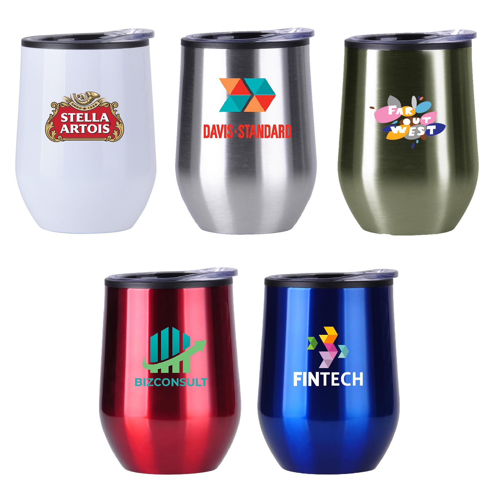 JORNIKOLOR 12 Oz. Stainless Steel Wine Mug 1