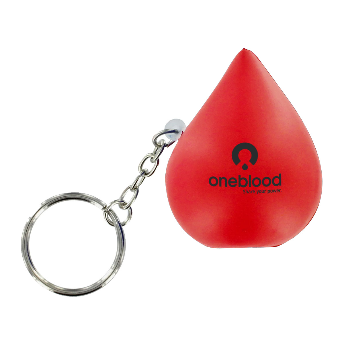 Droplet Stress Ball Keychain 1