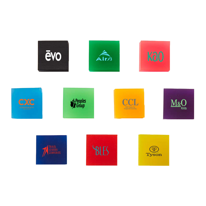 Square Translucent Erasers 1 Square Translucent Erasers 1