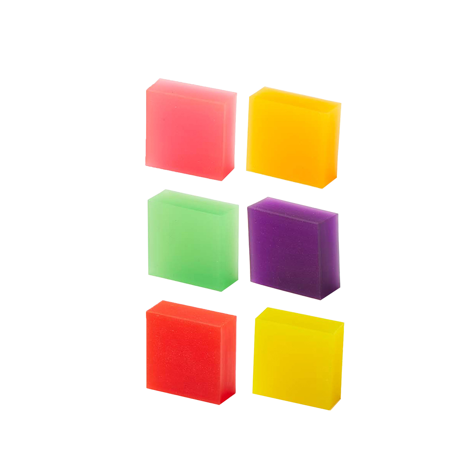 Square Translucent Erasers 1