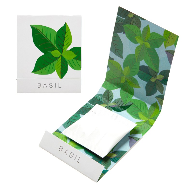 Basil Seed Matchbook 1 Basil Seed Matchbook 1