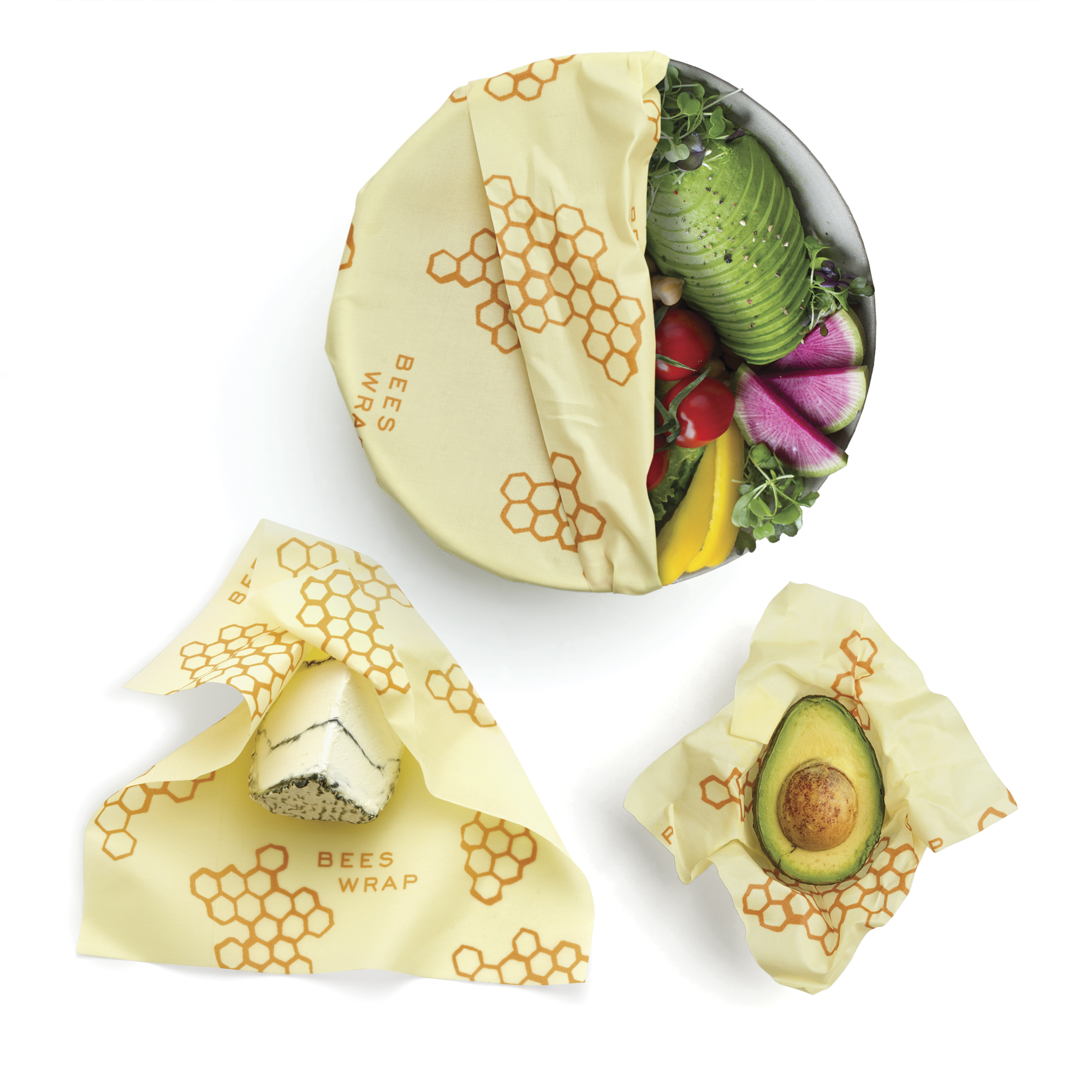 Set of 3 Bee%27s Wrap 1