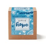 Garden of Hope Planter in Kraft Gift Box (Blue) - Blue/Kraft Brown Garden of Hope Planter in Kraft Gift Box (Blue) - Blue/Kraft Brown