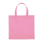 Full Color Non Woven Mini Shopper Recycled Tote Bag - Pink Full Color Non Woven Mini Shopper Recycled Tote Bag - Pink
