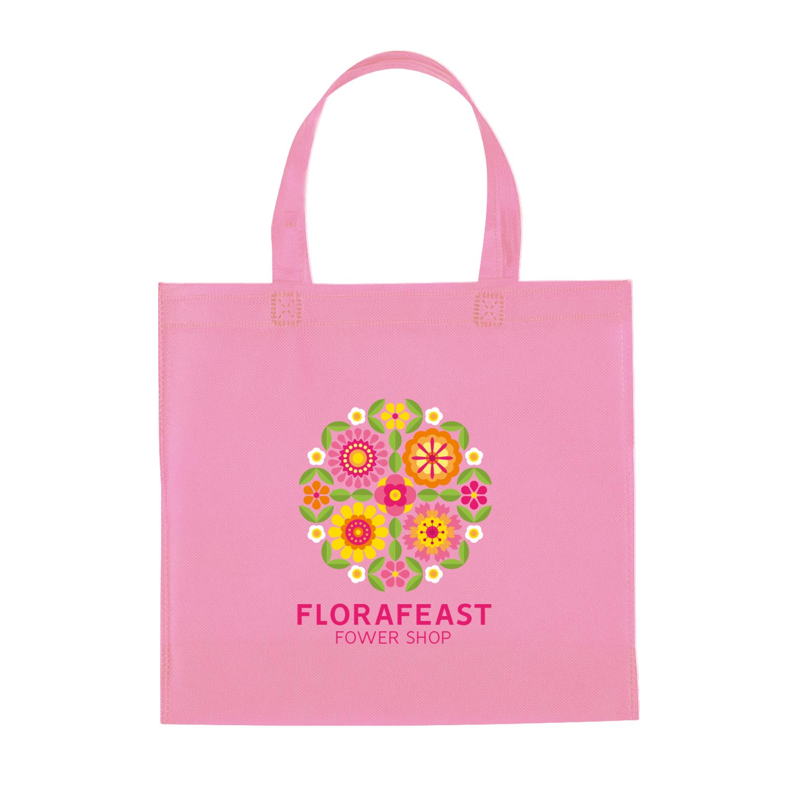 Full Color Non Woven Mini Shopper Recycled Tote Bag 1
