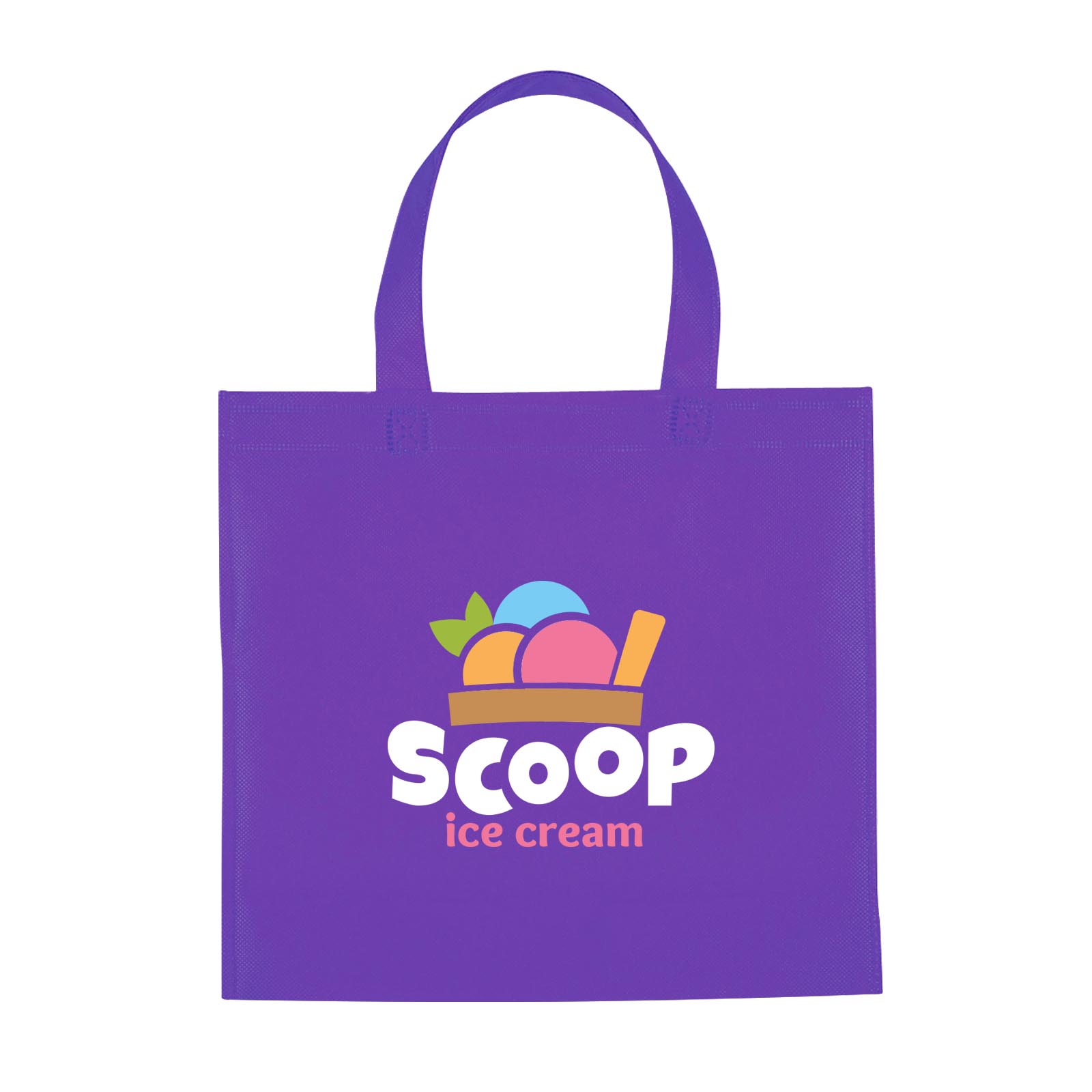 Full Color Non Woven Mini Shopper Recycled Tote Bag 1