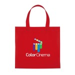 Full Color Non Woven Mini Shopper Recycled Tote Bag - Red Full Color Non Woven Mini Shopper Recycled Tote Bag - Red