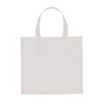 Full Color Non Woven Mini Shopper Recycled Tote Bag - White Full Color Non Woven Mini Shopper Recycled Tote Bag - White