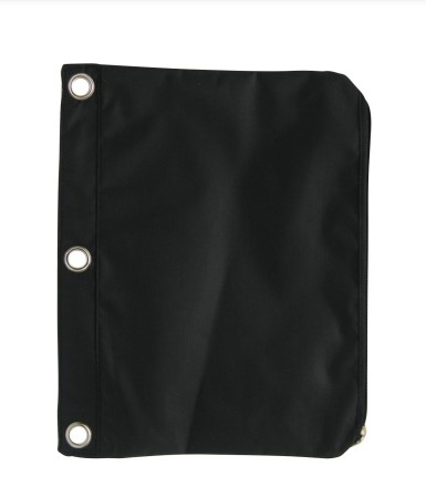 Zippered Pouch for 3-Ring Binder 1