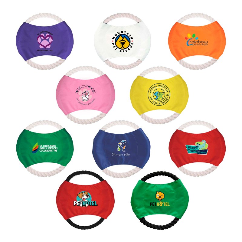 Full Color Fido Flier Dog Rope Toy 1 Full Color Fido Flier Dog Rope Toy 1