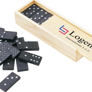 Travel Domino Set w/Wooden Box 1 Travel Domino Set w/Wooden Box 1