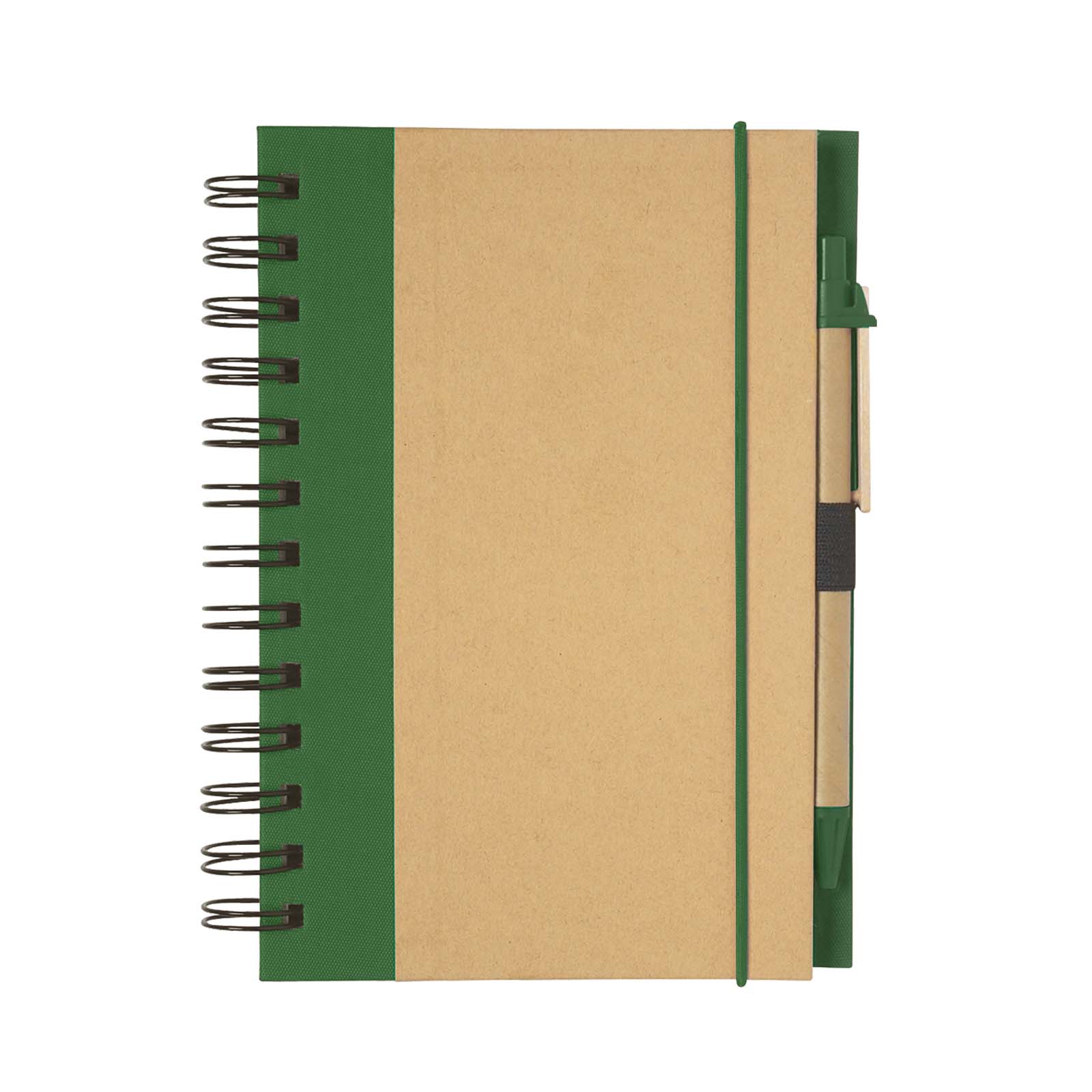 Eco-Inspired Hardcover Notebook & Pen 1