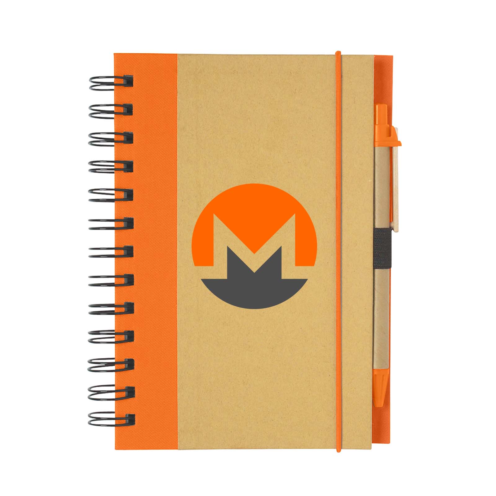 Eco-Inspired Hardcover Notebook & Pen 1