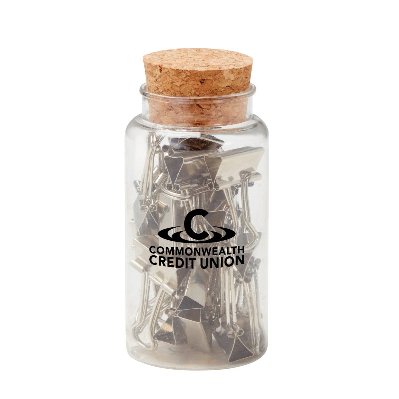 Binder Clips in a Jar 1 Binder Clips in a Jar 1